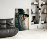 Gandalf Glass Wall Art || Designer's Collection