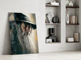 Gandalf Glass Wall Art || Designer's Collection