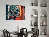 Harley Quinn Glass Wall Art || Designer's Collection