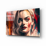 Harley Quinn || Collection du designer Impression Sur Verre