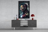 Iron Man Glass Wall Art || Designer's Collection