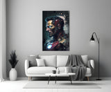 Iron Man Glass Wall Art || Designer's Collection