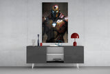 Iron Man Glass Wall Art || Designer's Collection