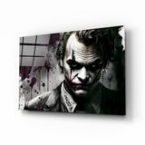 Joker Glass Wall Art || Designer's Collection