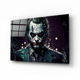 Joker Glass Wall Art || Designer's Collection