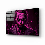 Joker Glass Wall Art || Designer's Collection