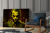 Joker Glass Wall Art || Designer's Collection