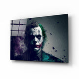 Joker Glass Wall Art || Designer's Collection