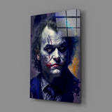 Joker Glass Wall Art || Designer's Collection