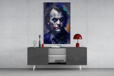 Joker Glass Wall Art || Designer's Collection