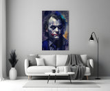 Joker Glass Wall Art || Designer's Collection