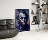 Joker Glass Wall Art || Designer's Collection