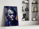 Joker Glass Wall Art || Designer's Collection