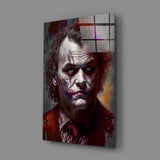 Joker Glass Wall Art || Designer's Collection