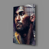 Kobe Bryant Glass Wall Art || Designer's Collection