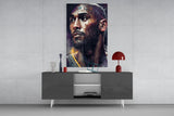 Kobe Bryant Glass Wall Art || Designer's Collection