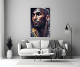 Kobe Bryant Glass Wall Art || Designer's Collection