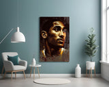 Kobe Bryant Glass Wall Art || Designer's Collection