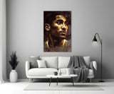 Kobe Bryant Glass Wall Art || Designer's Collection