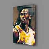 Kobe Bryant Glass Wall Art || Designer's Collection