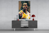 Kobe Bryant Glass Wall Art || Designer's Collection