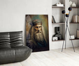 Leonardo da Vinci Glass Wall Art || Designer's Collection