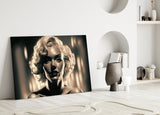 Marilyn Monroe Glass Wall Art || Designer's Collection