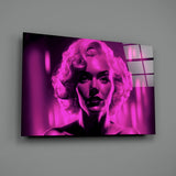 Marilyn Monroe Glass Wall Art || Designer's Collection