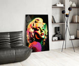 Marilyn Monroe Glass Wall Art || Designer's Collection