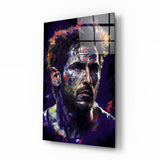 Messi Glass Wall Art || Designer's Collection