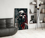 Michael Jordan Glass Wall Art || Designer's Collection