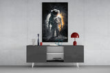 Astronaut  Glass Wall Art || Designer's Collection