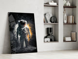 Astronaut  Glass Wall Art || Designer's Collection