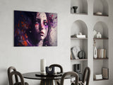 Beauty of a Sadness Glass Wall Art || Designer's Collection