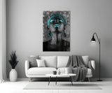 Women Glass Wall Art || Designers Collection