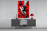 Air Jordan Glass Wall Art || Designers Collection