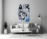 Air Jordan Glass Wall Art || Designers Collection