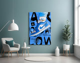 Air Jordan Glass Wall Art || Designers Collection