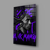 Kobe Bryant, Black Mamba Glass Wall Art || Designers Collection