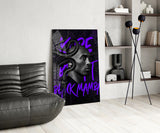 Kobe Bryant, Black Mamba Glass Wall Art || Designers Collection