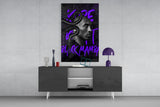 Kobe Bryant, Black Mamba Glass Wall Art || Designers Collection