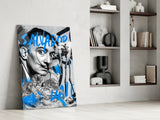 Salvador Dali and The Jungle Glass Wall Art || Designers Collection