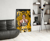 Freddie Mercury, The Queen Glass Wall Art || Designers Collection