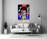 David Bowie Glass Wall Art || Designers Collection