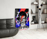 David Bowie Glass Wall Art || Designers Collection