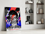 David Bowie Glass Wall Art || Designers Collection