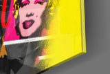 Andy Warhol vs Jean-Michel Basquiat Glass Wall Art || Designers Collection