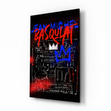 Style of Jean-Michel Basquiat Glass Wall Art || Designers Collection