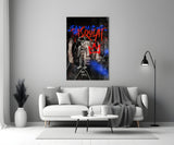 Style of Jean-Michel Basquiat Glass Wall Art || Designers Collection