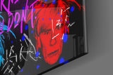 Andy Warhol and Himself Glass Wall Art || Designers Collection